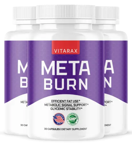 MetaBurn metabolism support capsules bottles